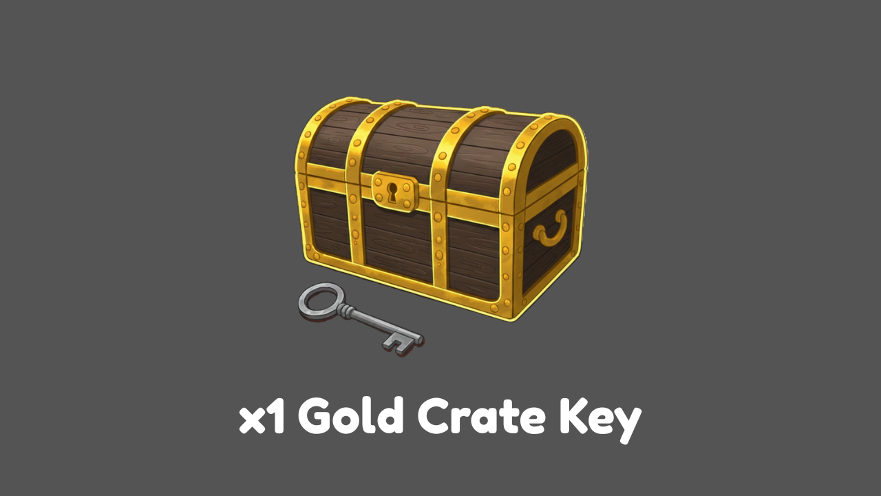 x1 Gold Crate Key