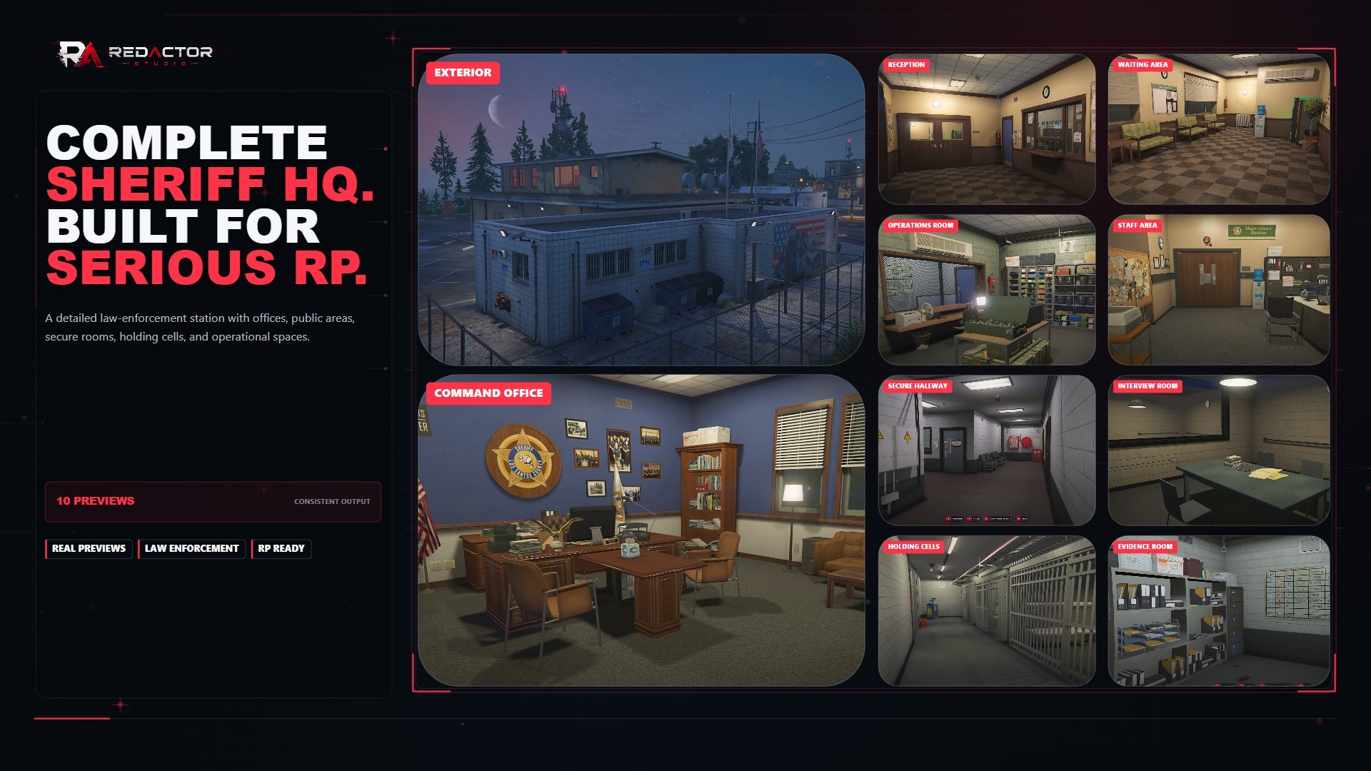 Paleto Bay Sheriff — FiveM MLO / Interiors preview 2