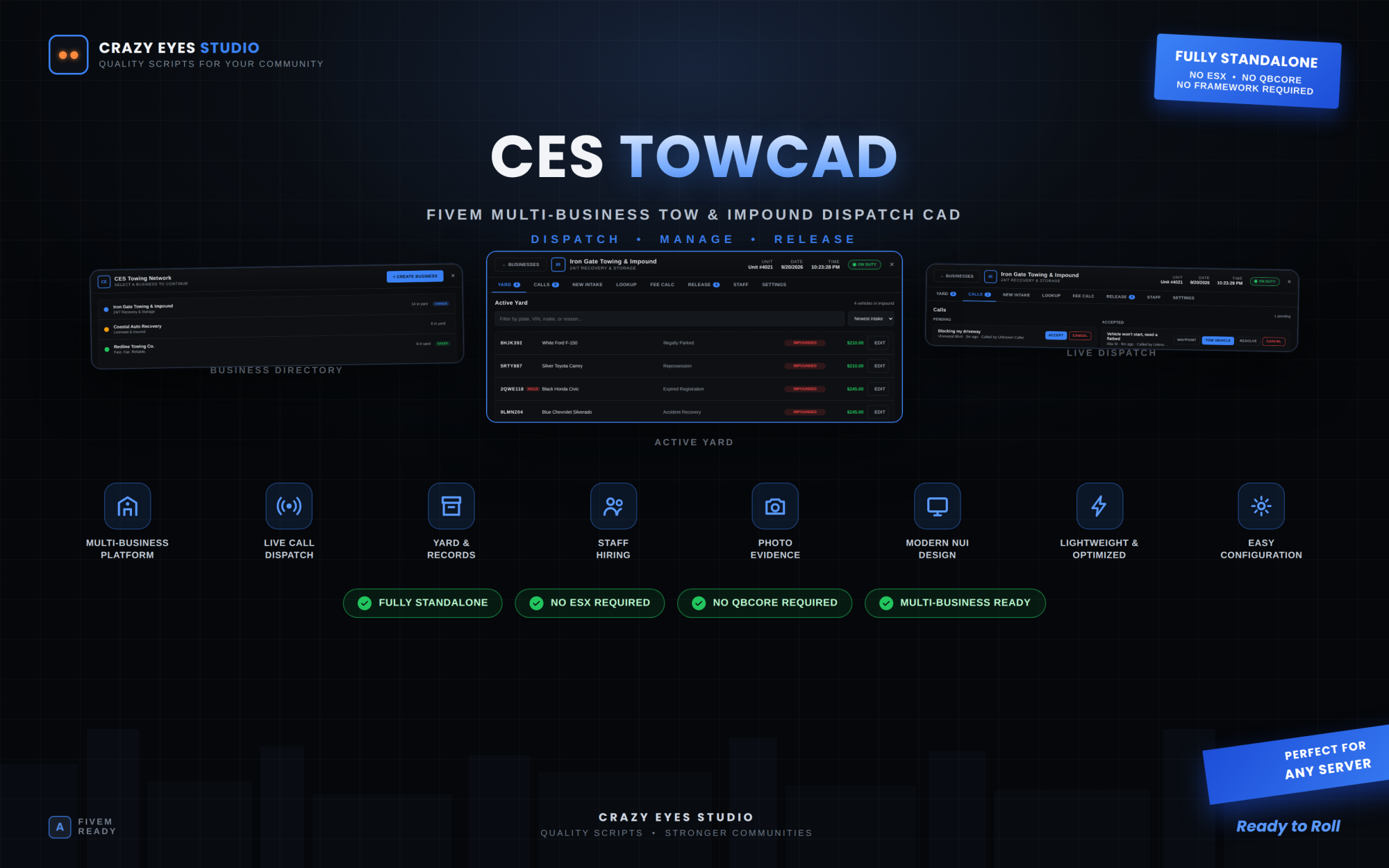CES Tow Cad