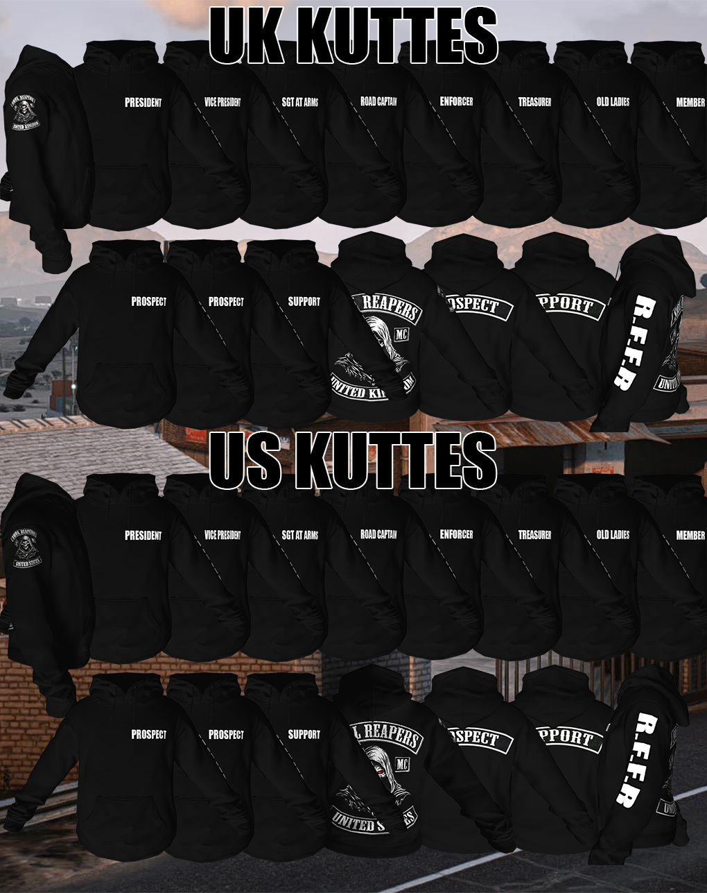 Soul Reapers Hoodies Bundle