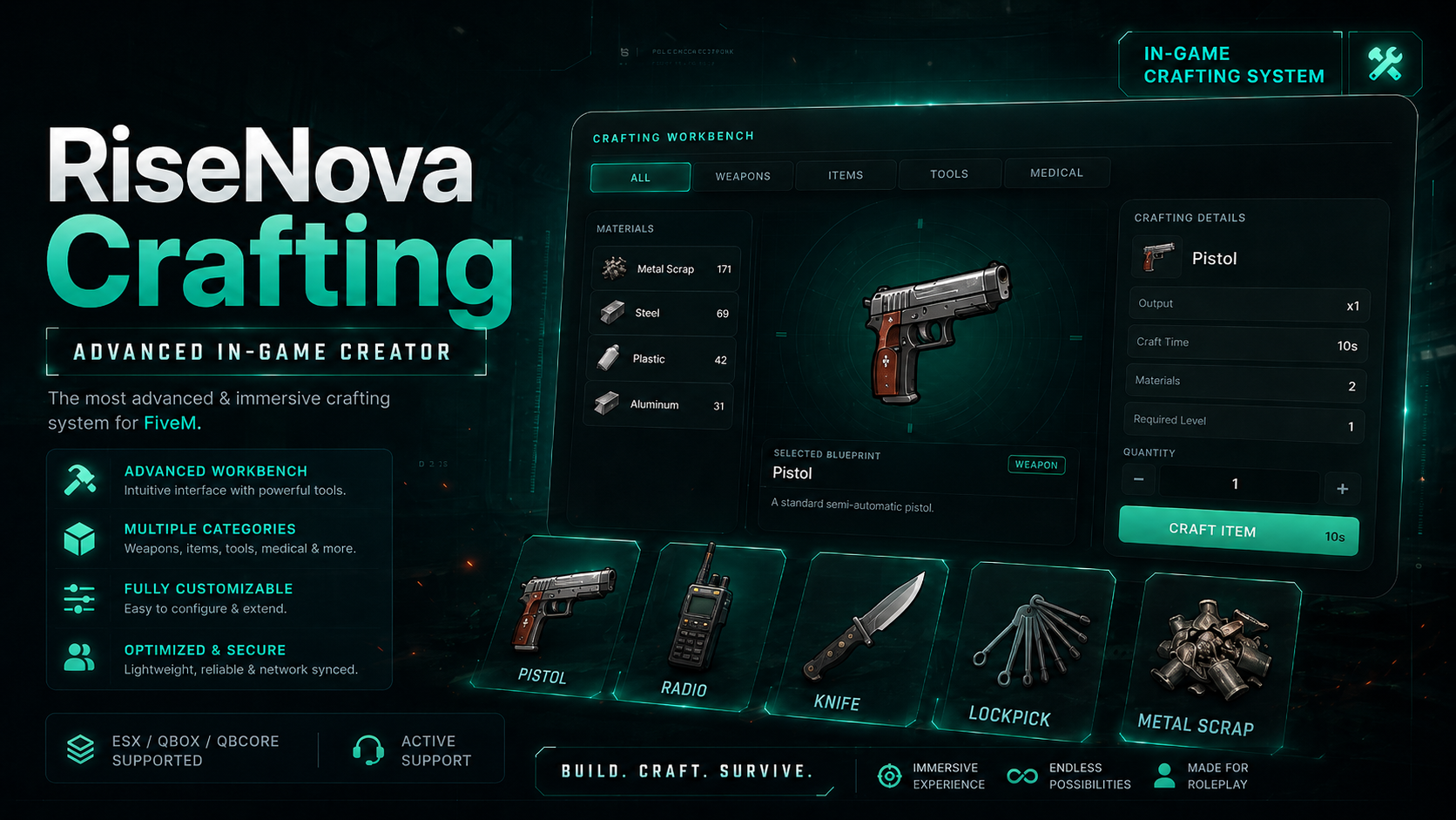 RiseNova Crafting