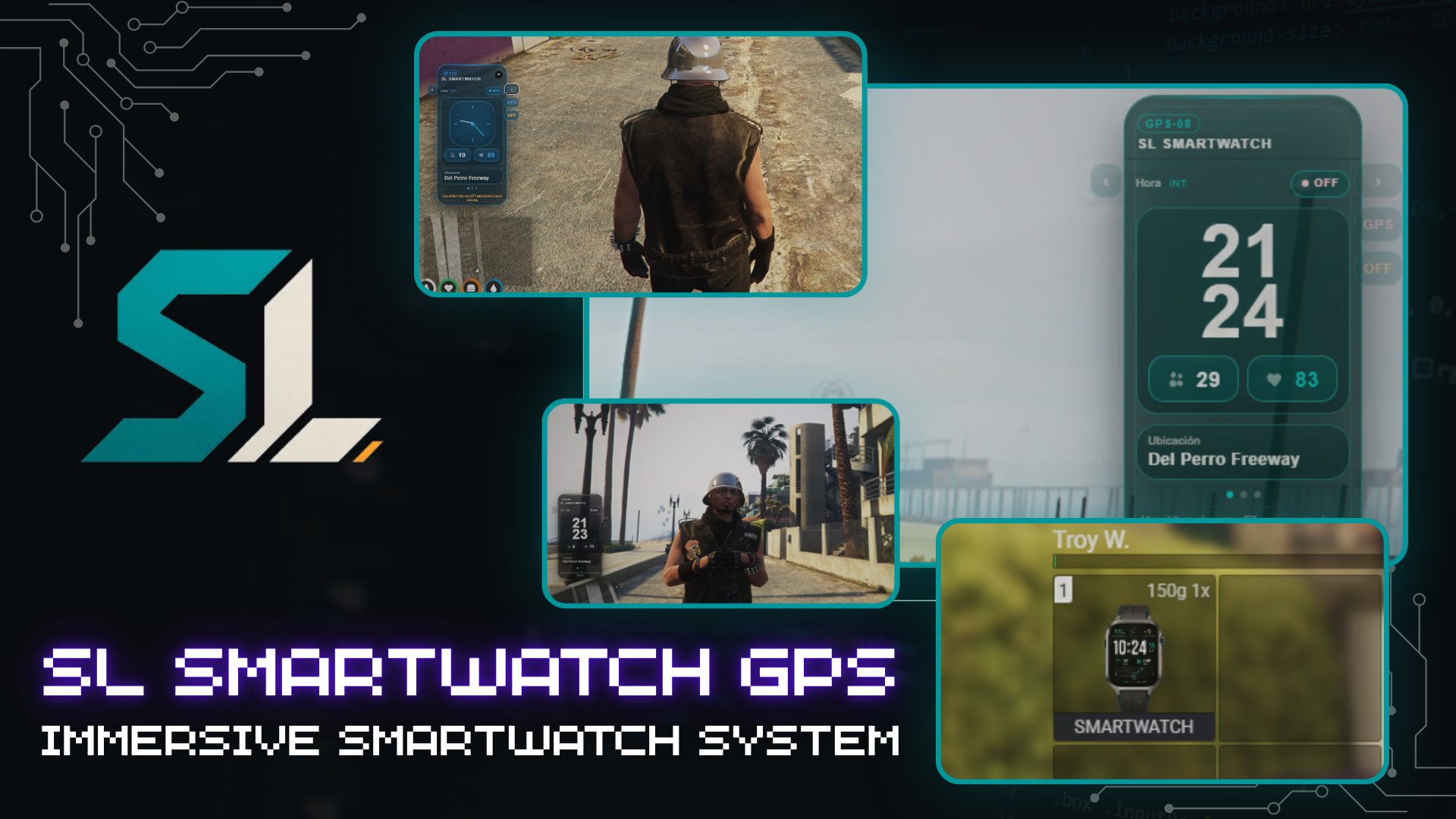 GPS-08 | SL Smartwatch GPS