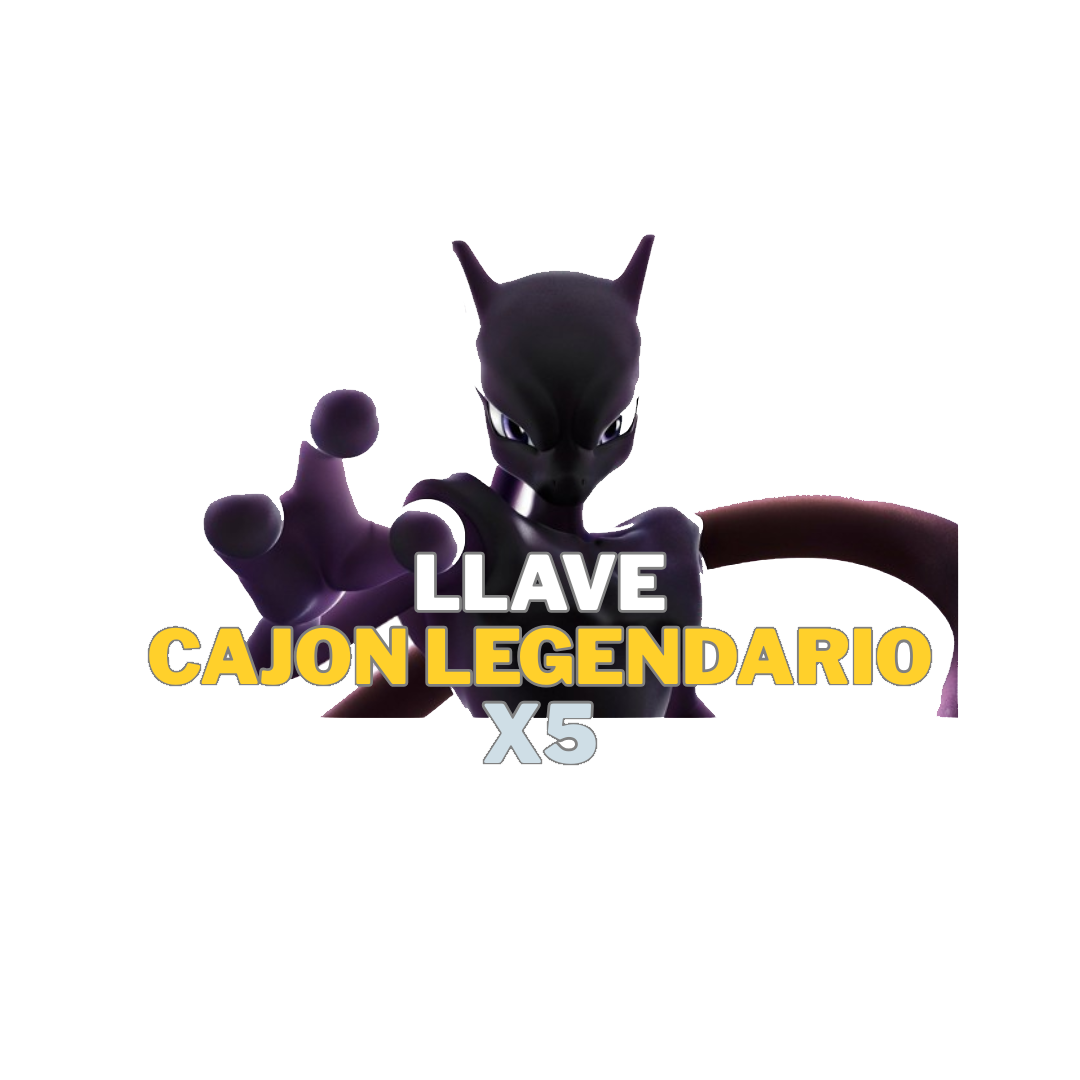 🐉 X5 LLAVE CAJON LEGENDARIOS OSCUROS