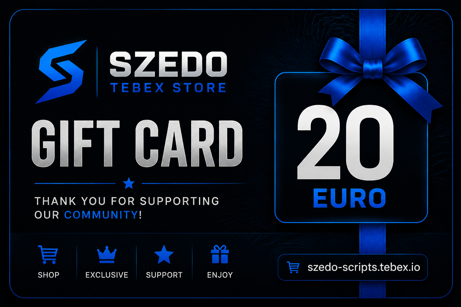 €20 - Gift Card