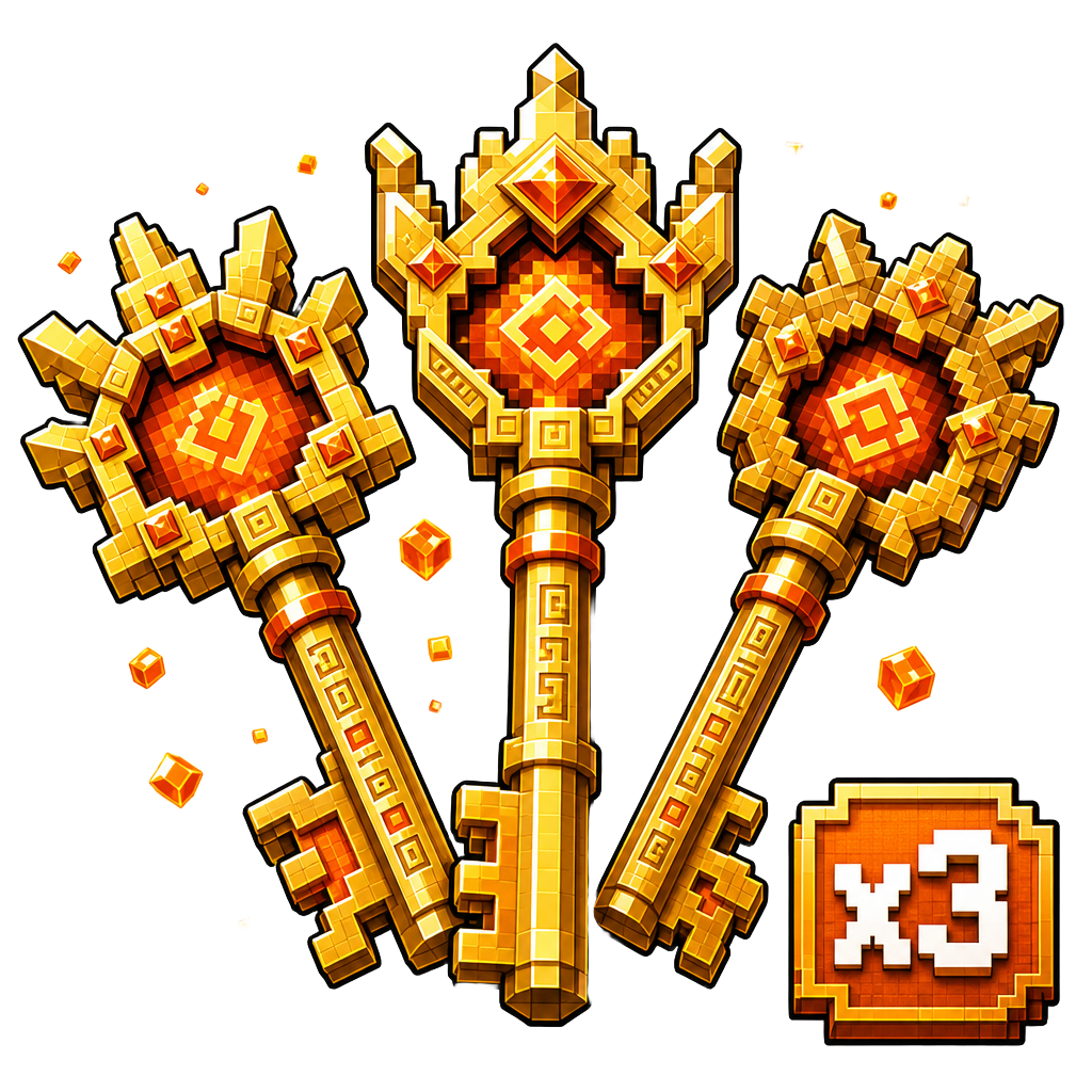 x3 Legendary Crate Key