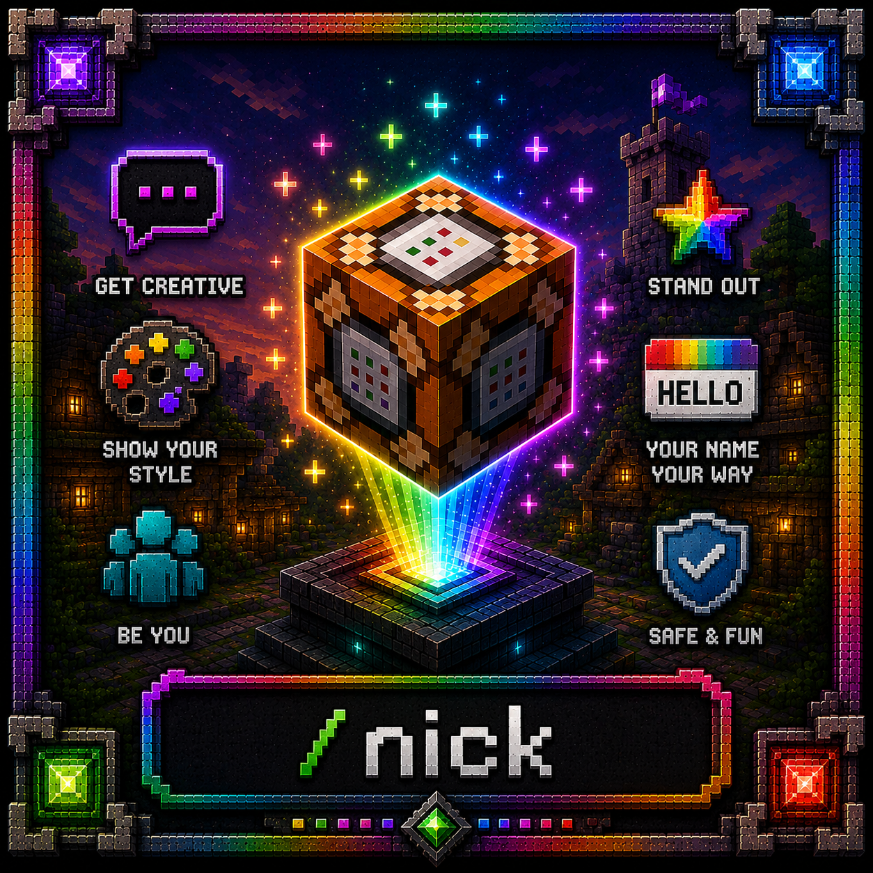 COLORED NICKNAME COMMAND