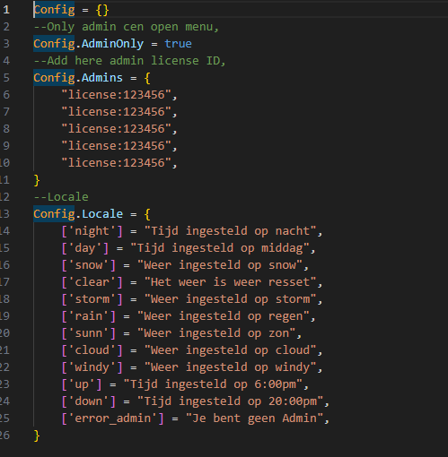L-WeerMenu in QBCore
