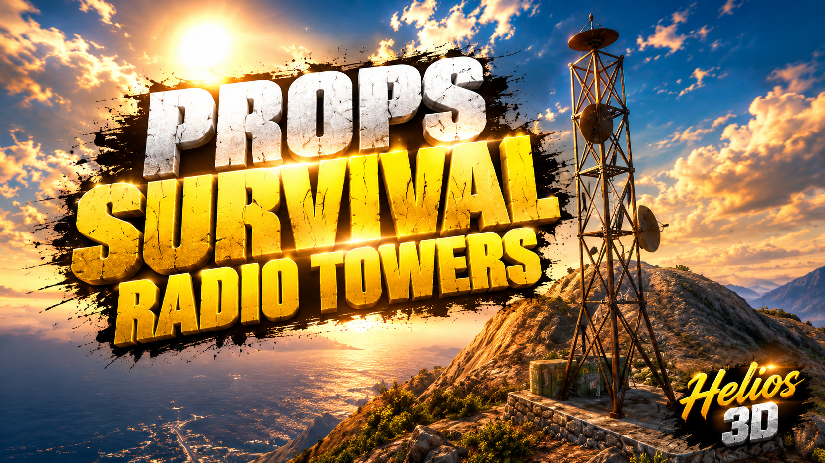 Survival Radio Towers | 1 Props