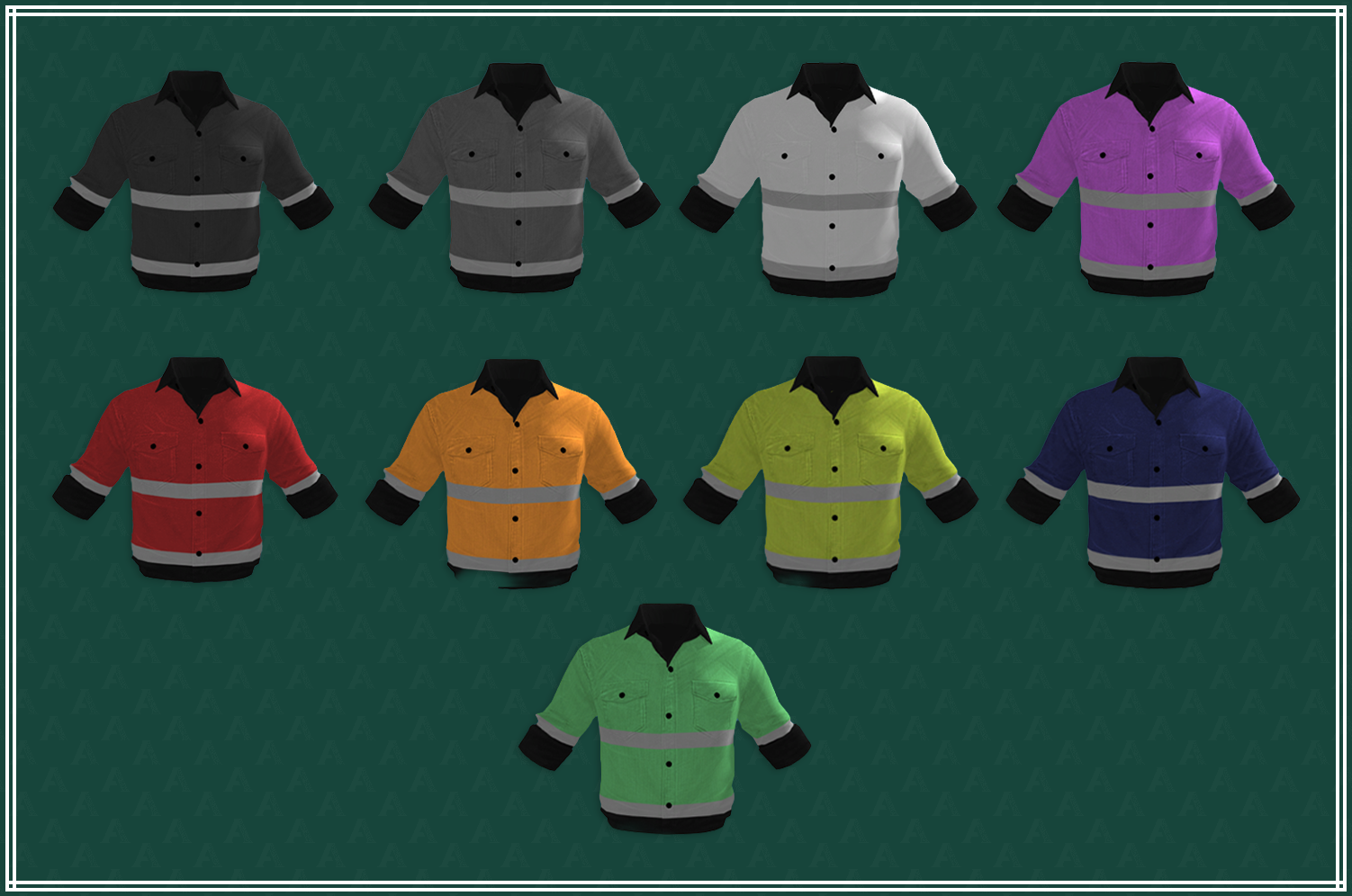 Tradie Shirts Pack (Male only)