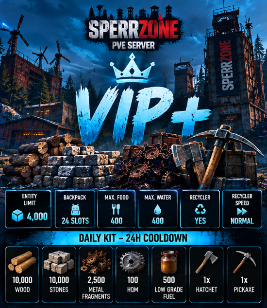 VIP+   – PVE Daily Kit