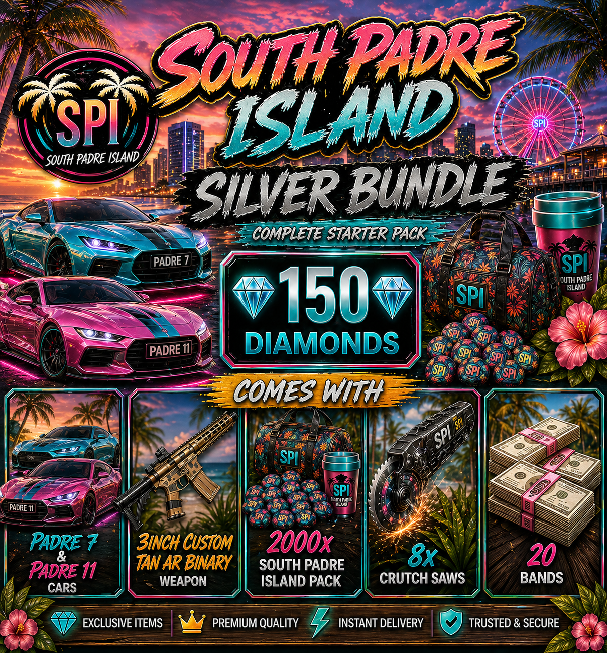 SILVER SOUTH PADRE BUNDLE