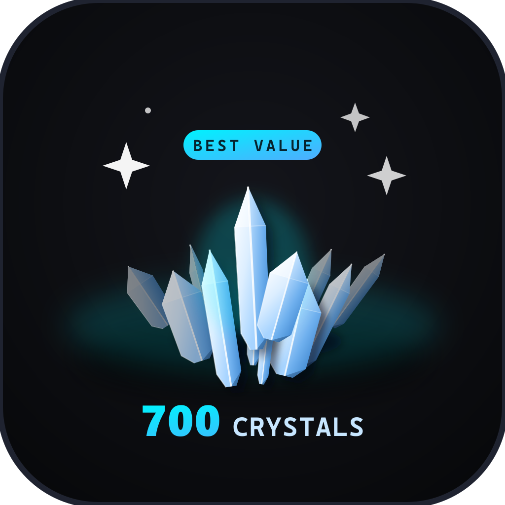 700 Crystals