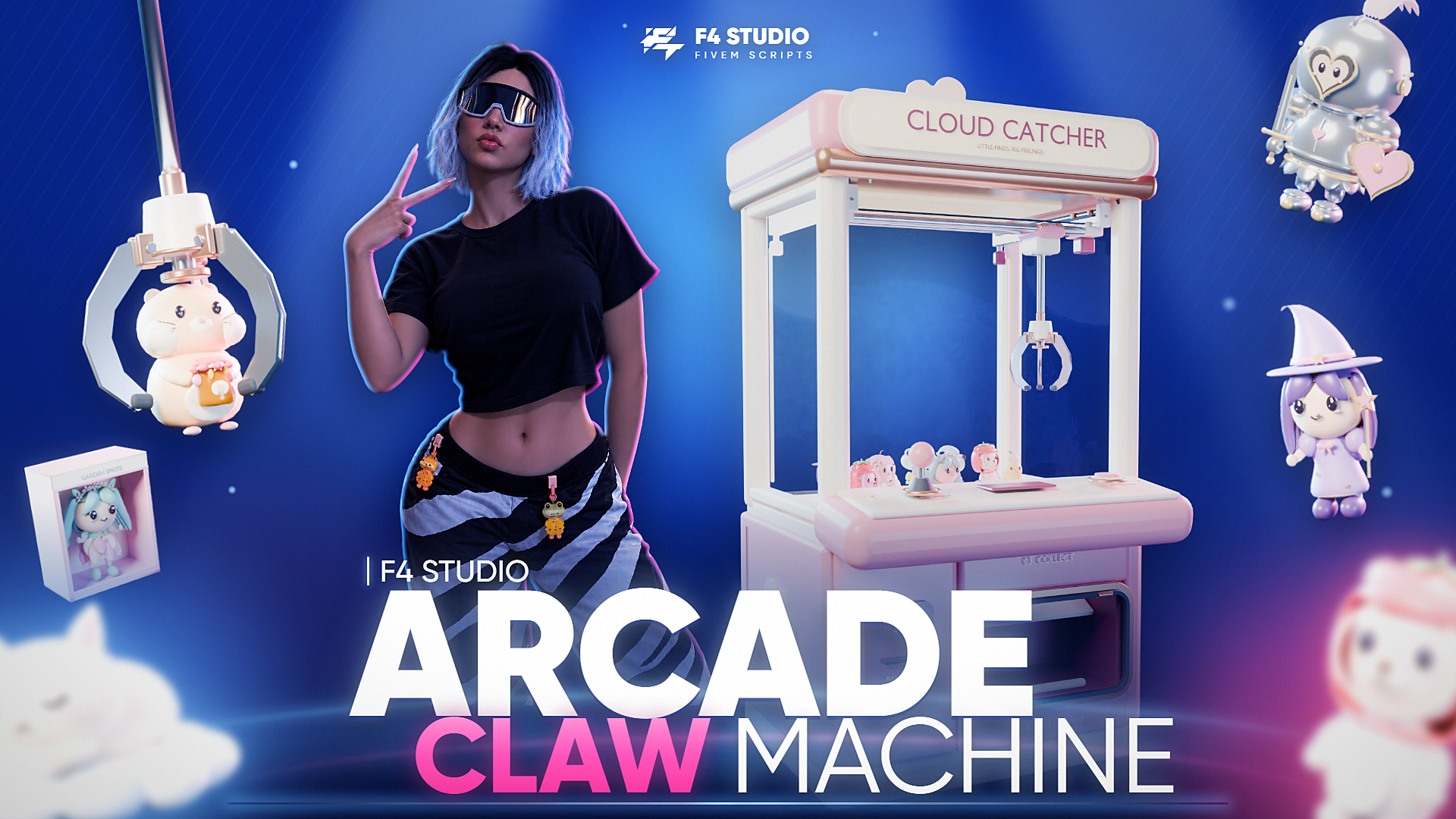 Claw Machine | Playable Arcade & Wearable Collectibles preview