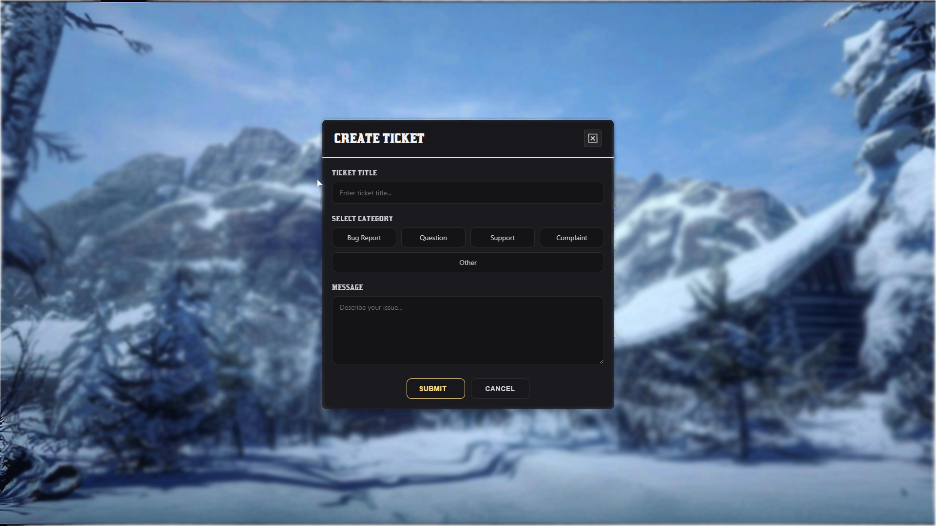 Ticket system