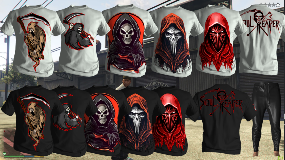 Soul Reapers MC Tshirt 2 [Male and Female]