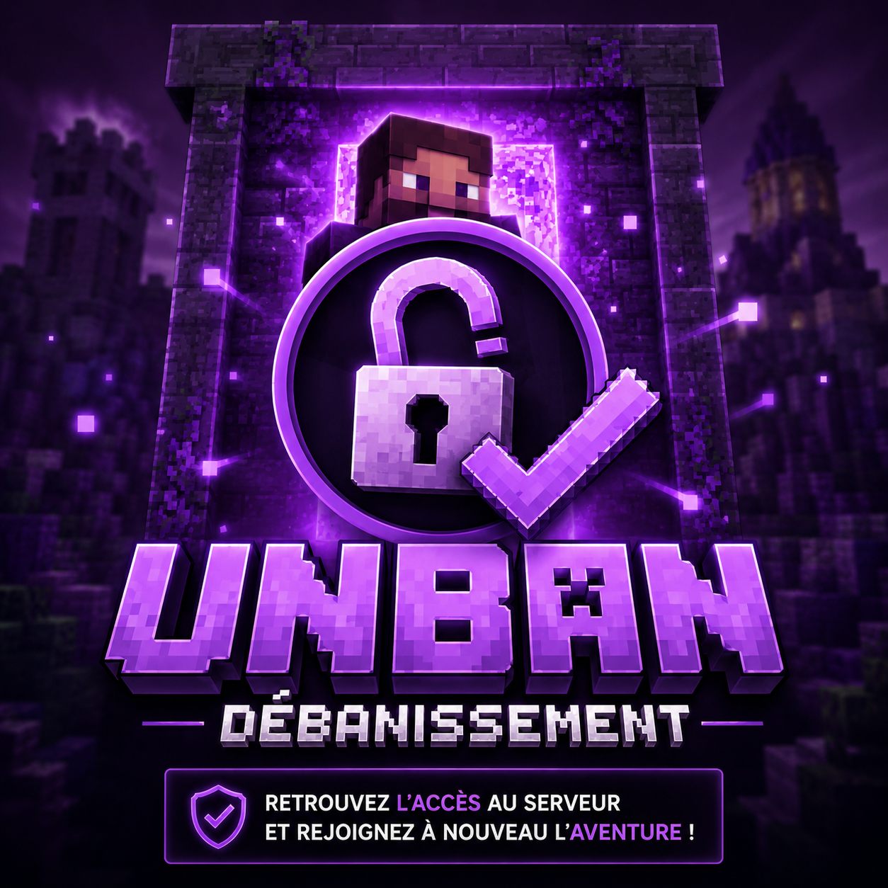 Unban - IP / COMPTE