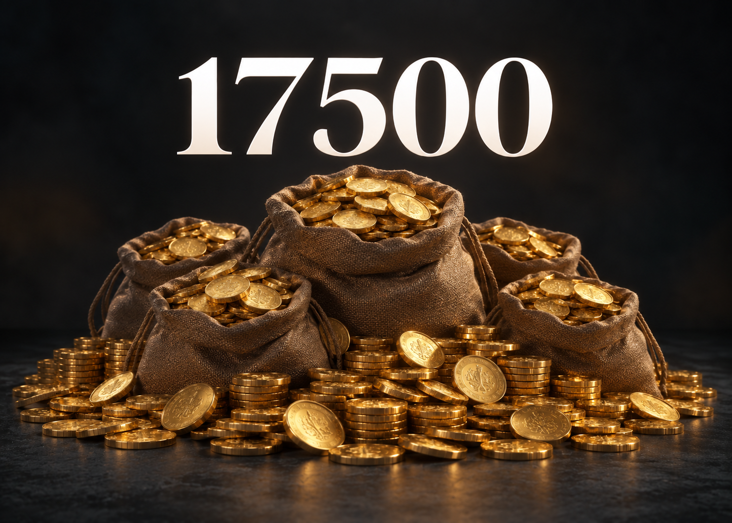 17500 Coins
