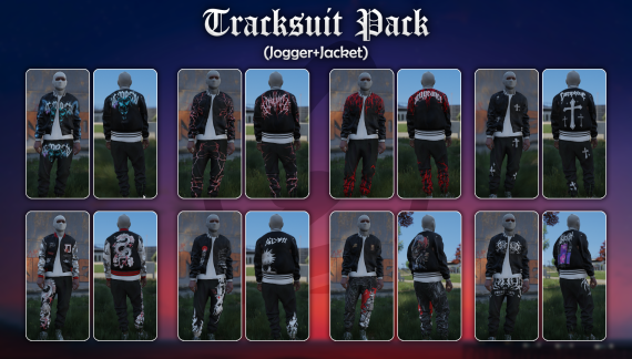 Tracksuit Pack ( 8 Design )