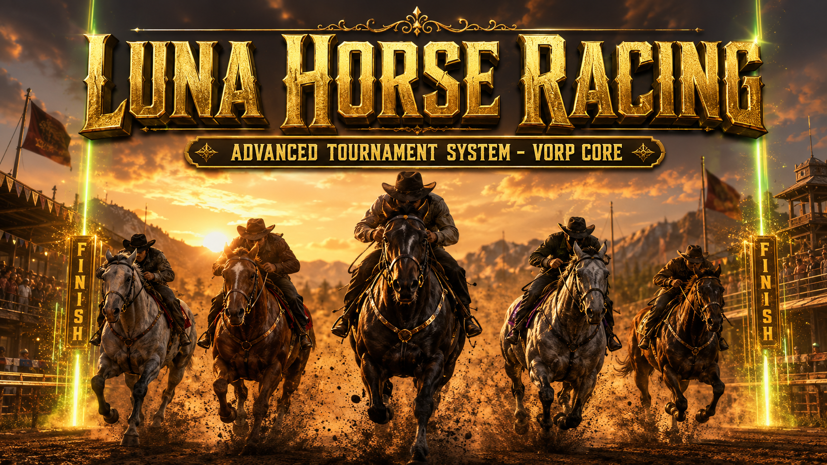 [VORP] Luna Horse Racing | Native UI | Automated Tournaments & Fair-Play Engine
