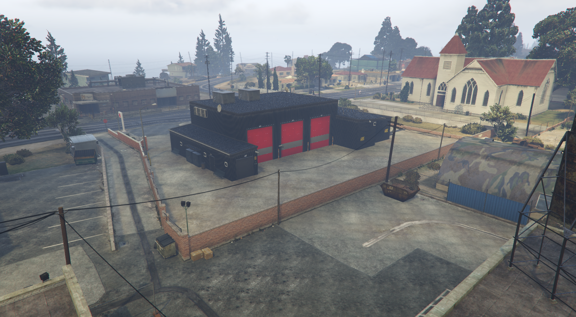 Muswellbrook Fire Station in Paleto