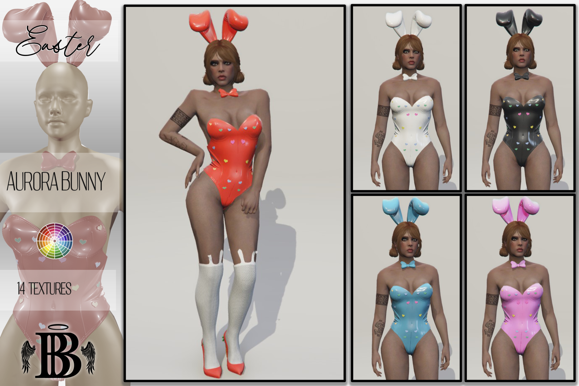 Aurora Bunny Female Set