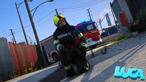 Luca German Firefighter Uniform