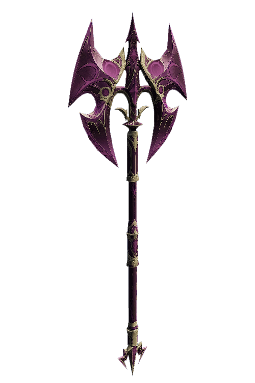 Amethyst Soul Axe
