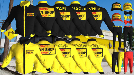 Davis Pawn Shop Uniform 1 [M+F]