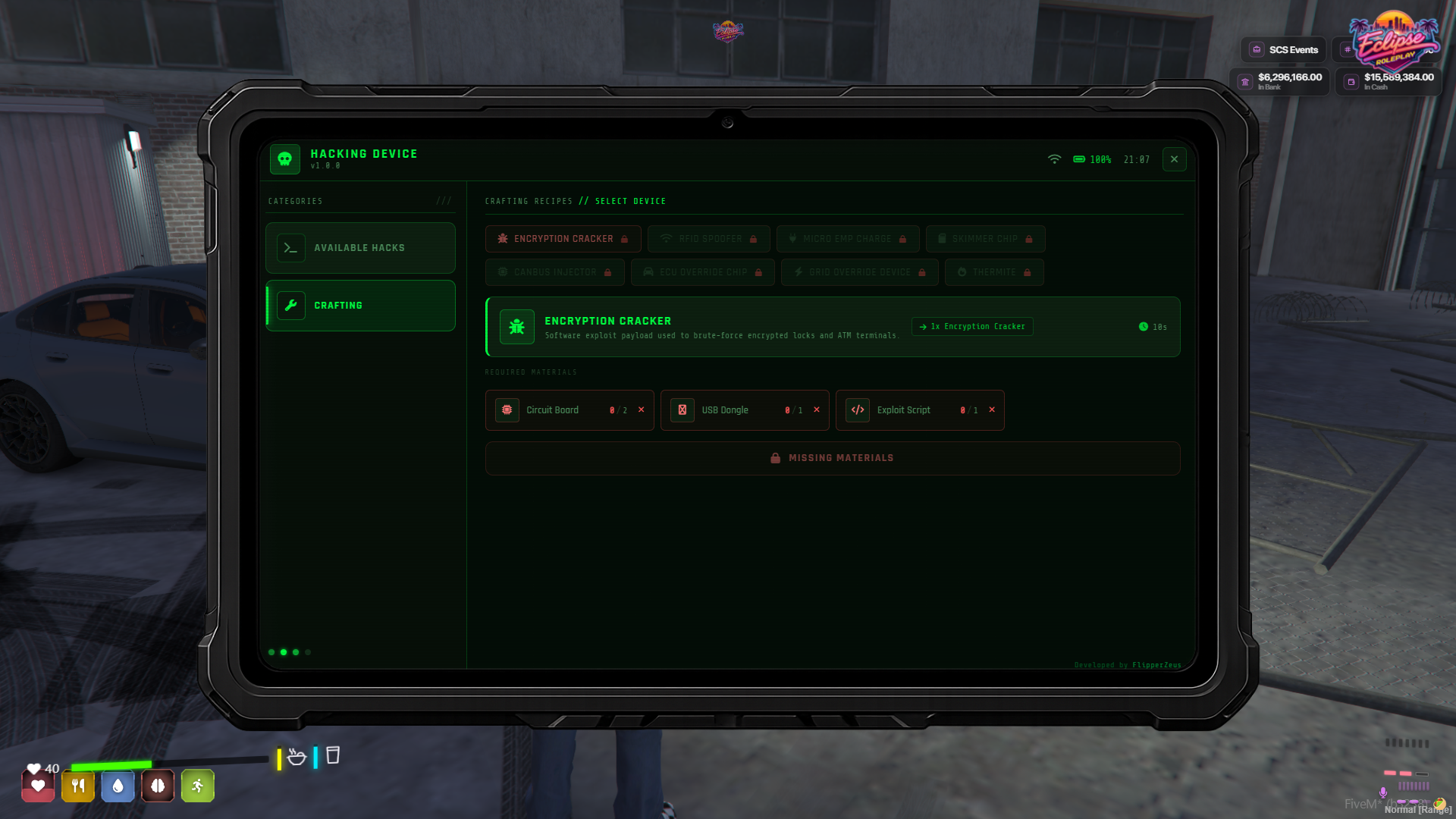 SCS Advanced Hacking Tablet