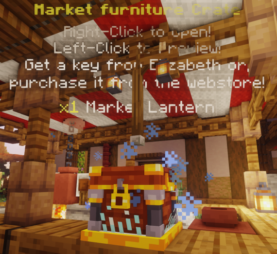 Market furniture key  33x (all items)
