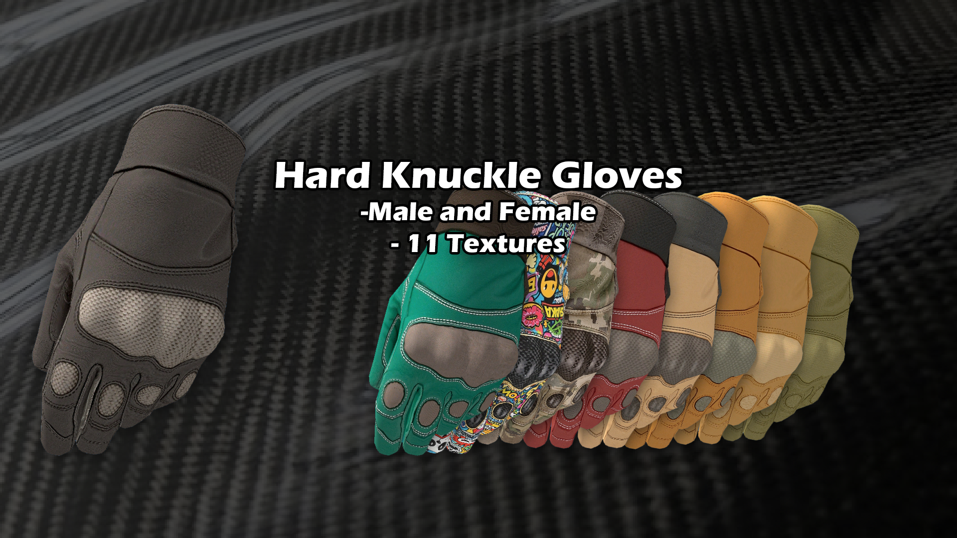 Hard Knuckle Gloves