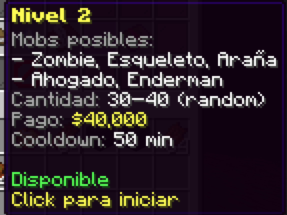 Misiones configurables (GUI + BossBar + Vault)