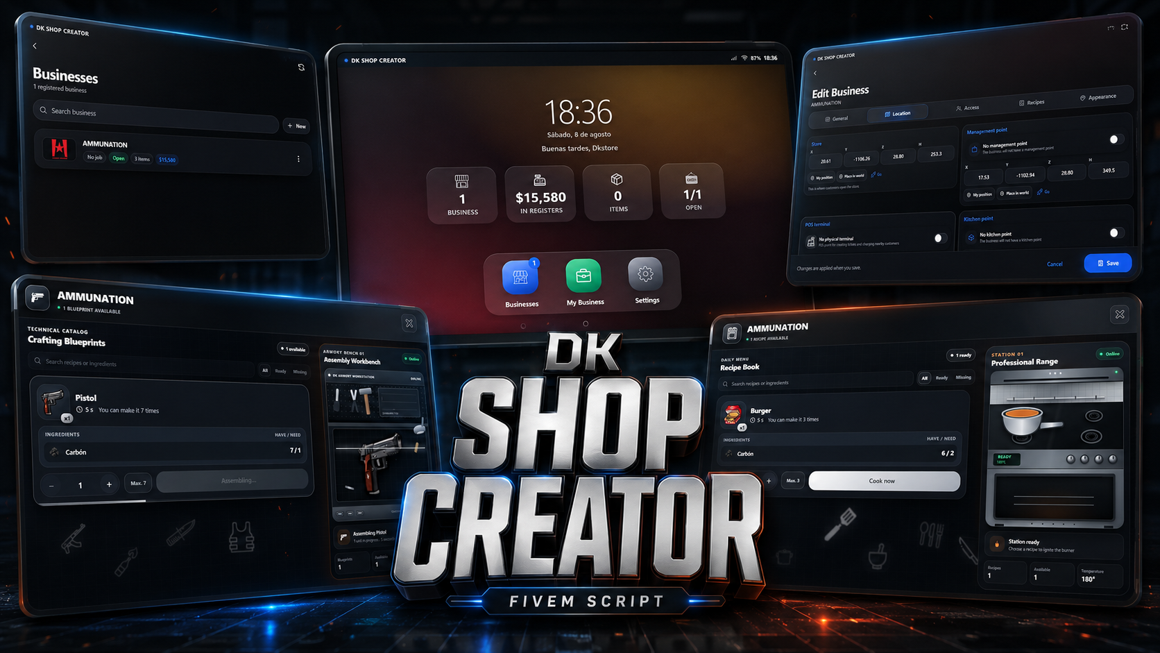 DK SHOP CREATOR (FULL SYSTEM BUSINESS)