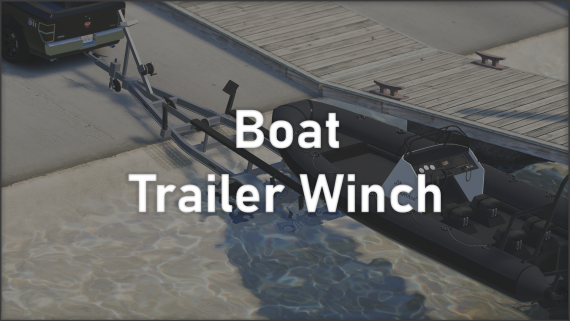 Trailer Boat Winch