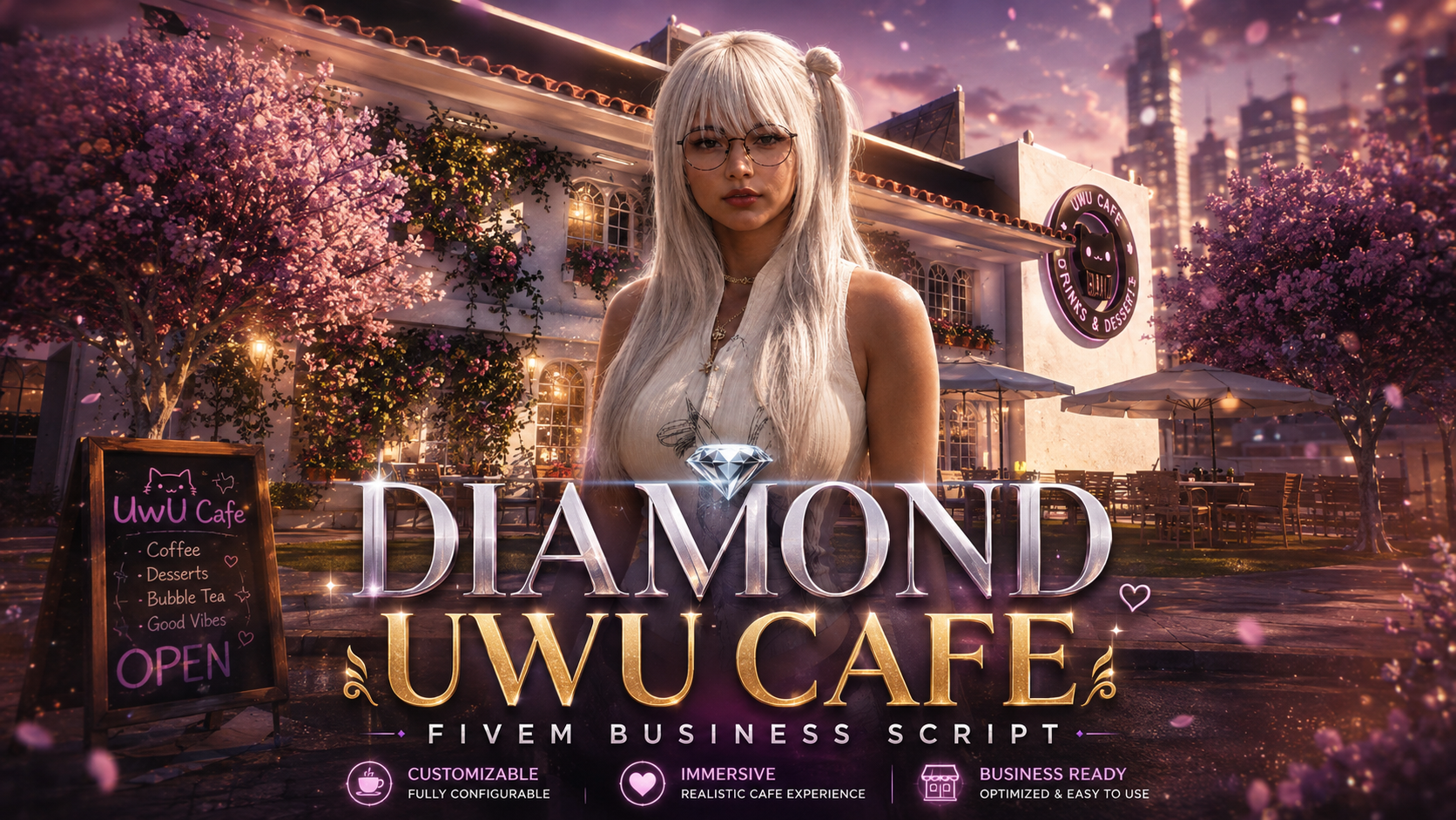 Uwu Café Job (Advanced Job Script)