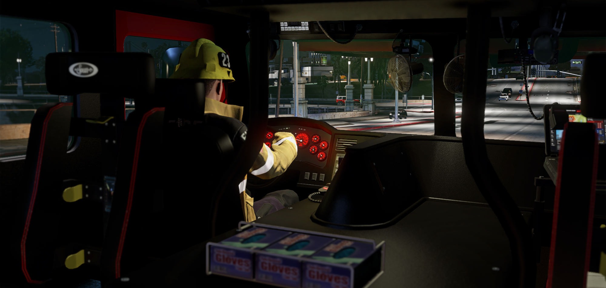 Spear Impulse Aerial Ladder Fire Truck