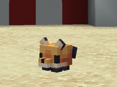 Pixel Red Fox  Pet