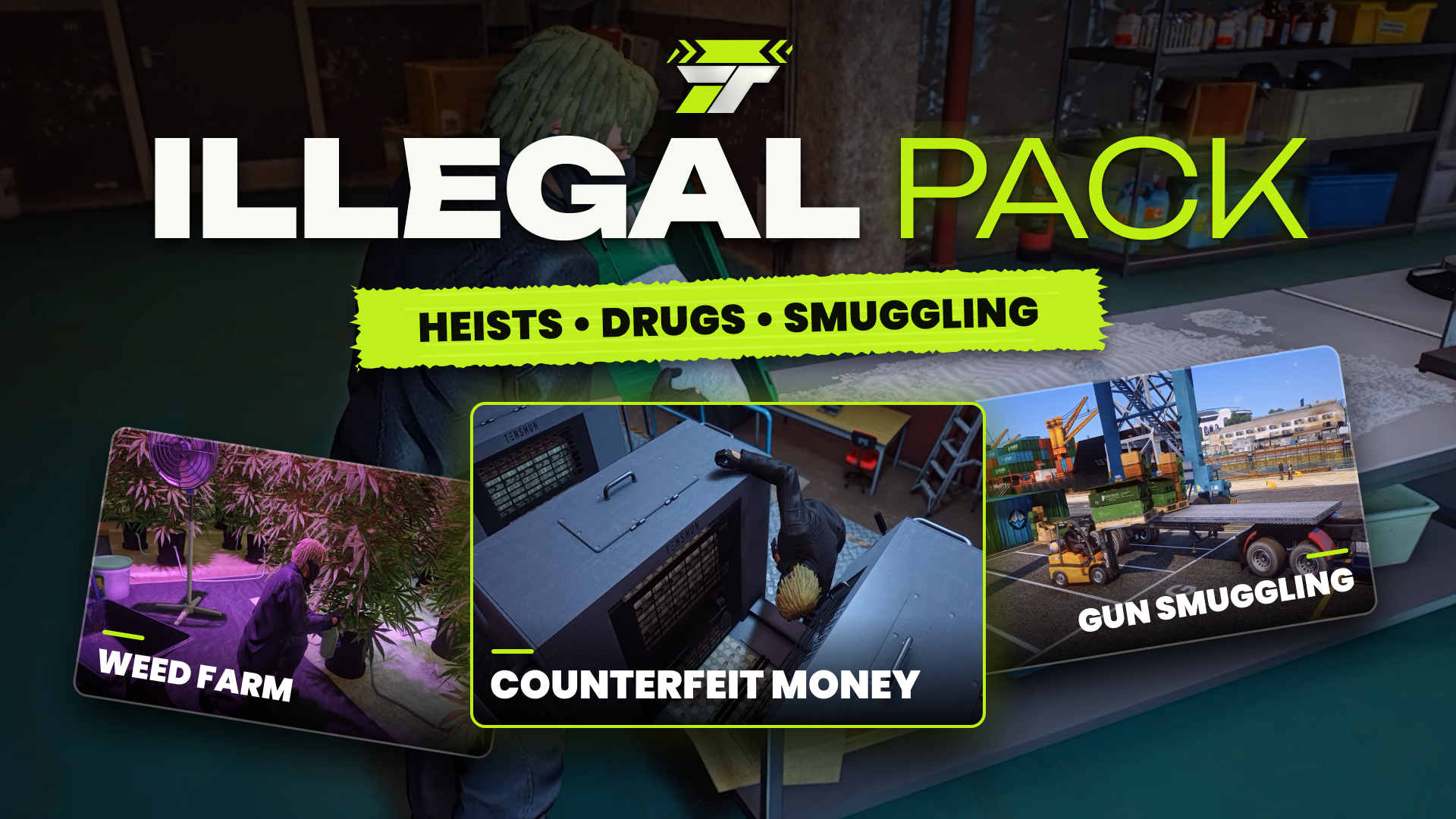 Illegal Pack | 20+ Illegal Jobs