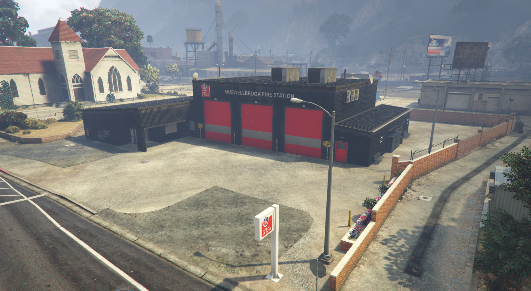Muswellbrook Fire Station in Paleto
