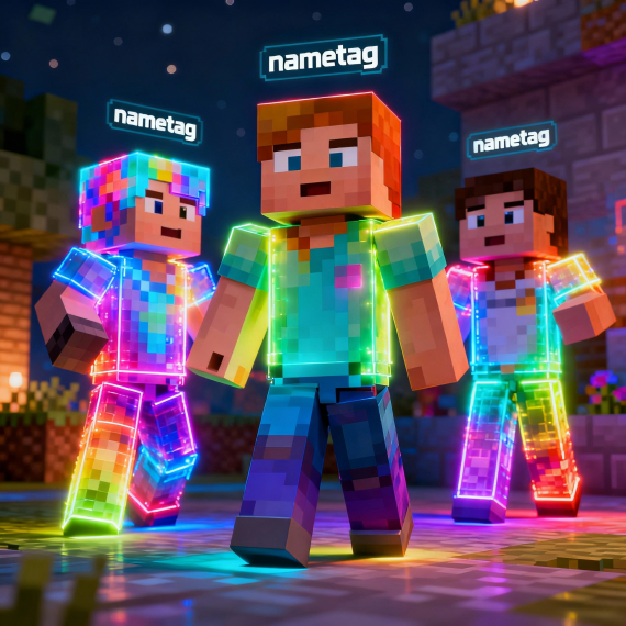 Aura Multicolor + Nametag