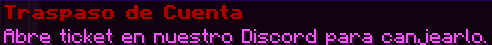 Traspaso de Cuenta