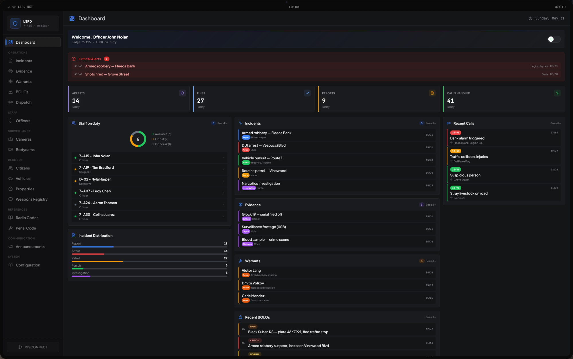Ultimate MDT & Dispatch [Police & EMS]