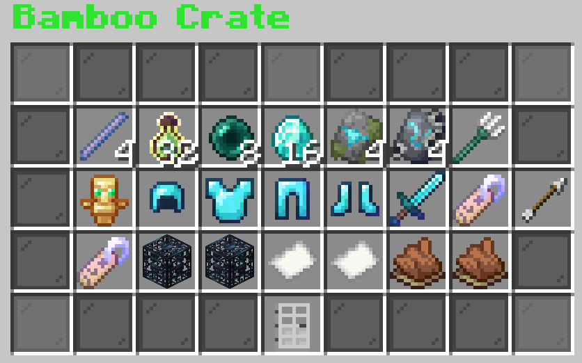 Bamboo Crate Key