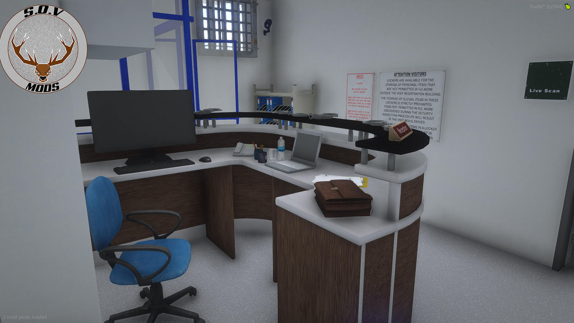 Sandy Shores Police Station 01