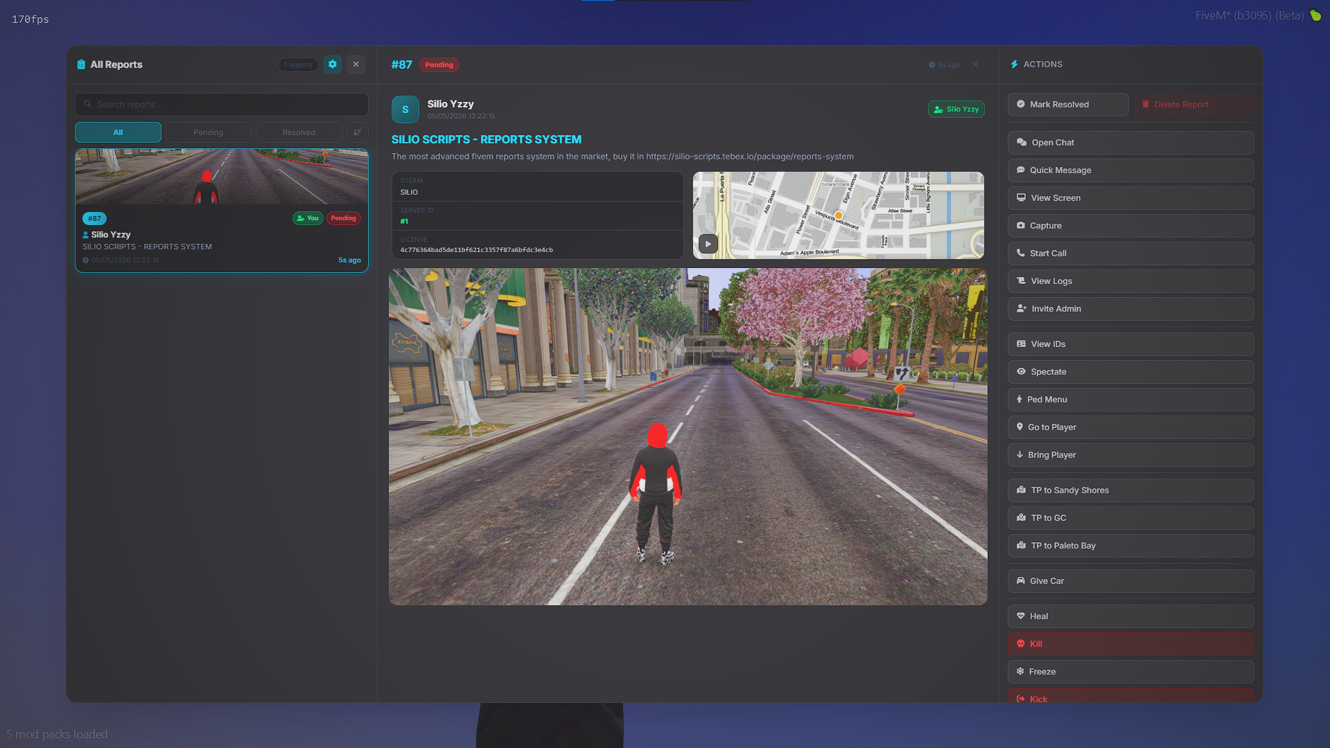 Reports system