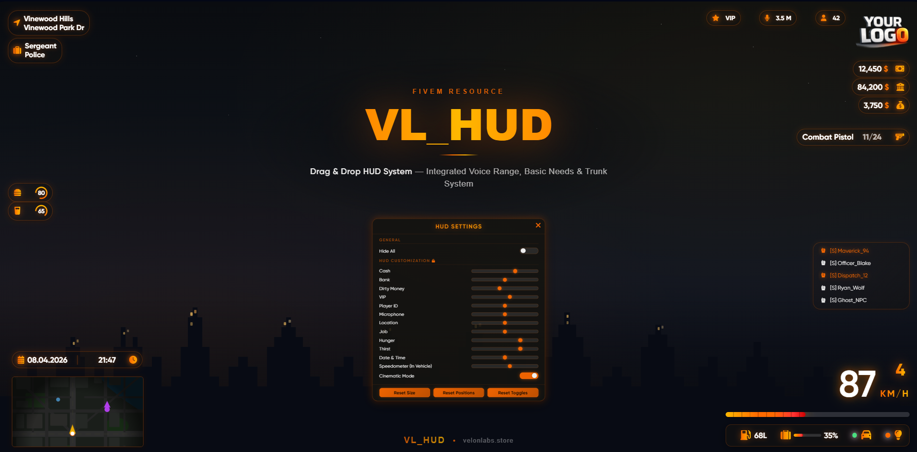VL HUD