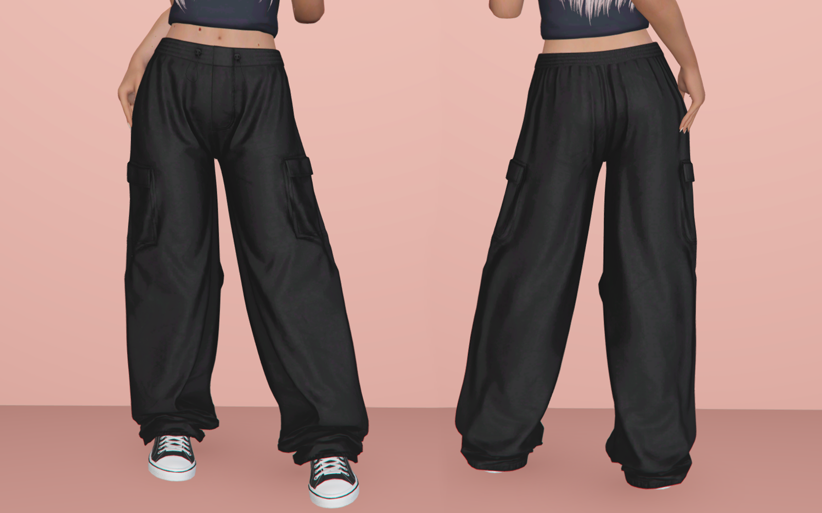 #004 Baggy Cargo Pants