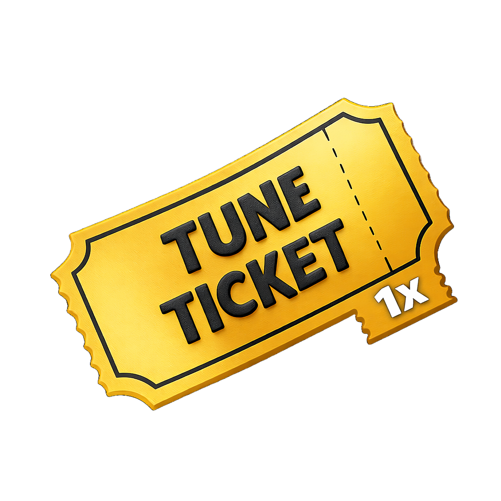 1x Tune Ticket