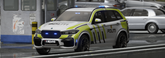 Police Rebla w/ Reflection