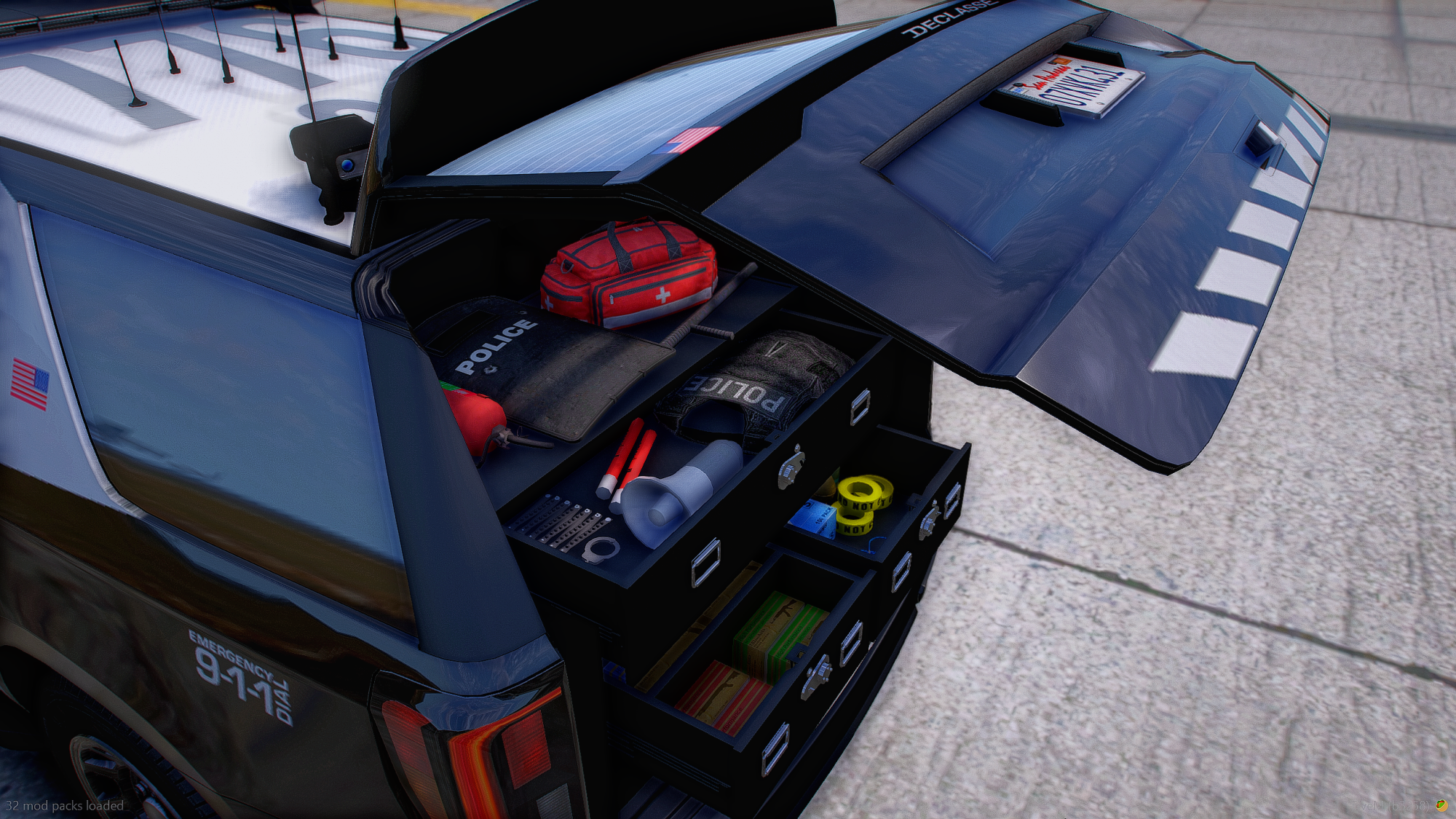 Police Pack v2.2 ( Red&Blue - White&Blue )